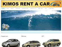 Tablet Screenshot of kimosrentacar.com